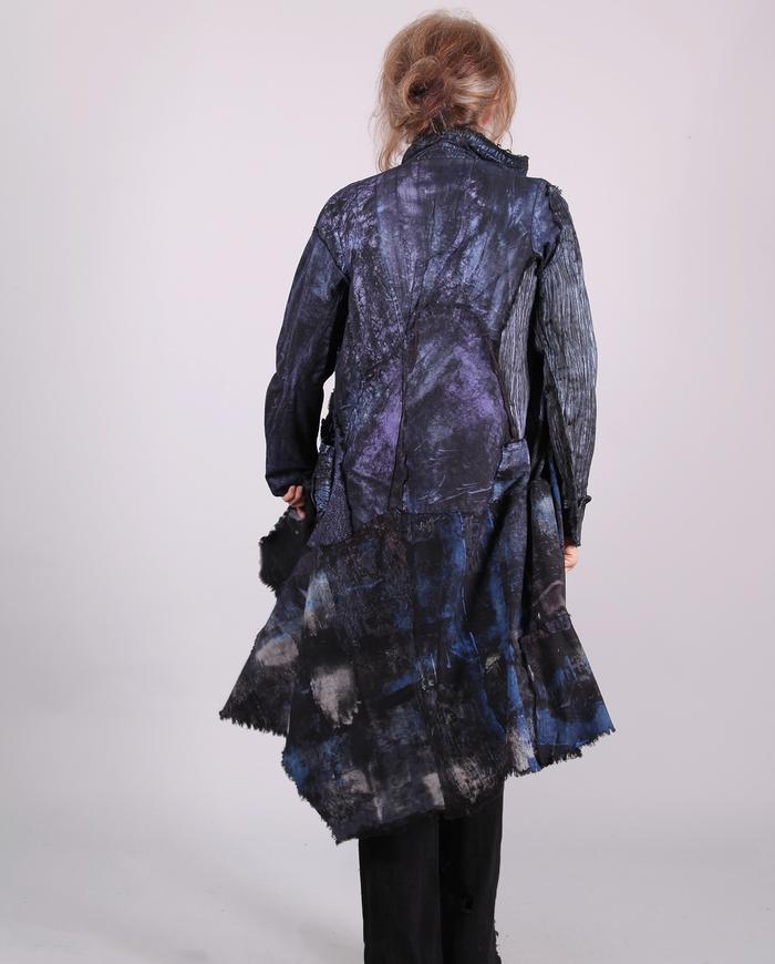 'geometry of modern elegance' kaftan jacket