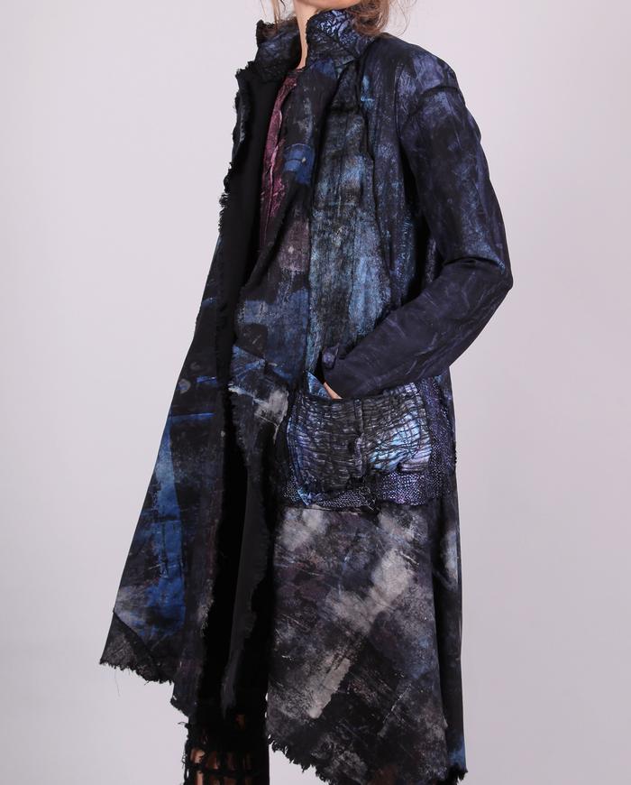 'geometry of modern elegance' kaftan jacket