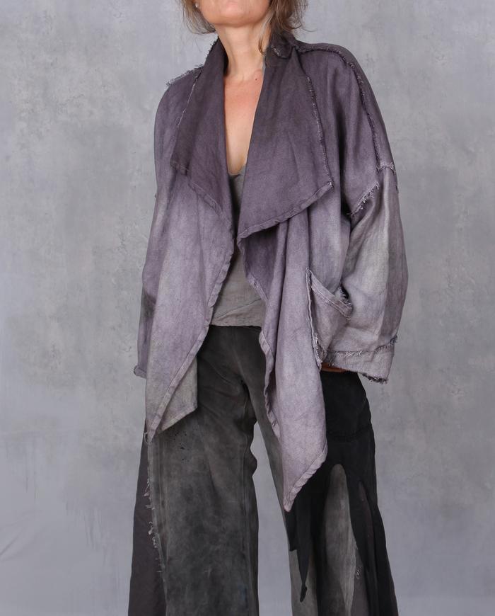 'untitled coziness' oversized drop-shoulder jacket