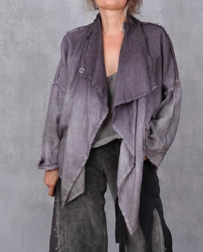 'untitled coziness' oversized drop-shoulder jacket