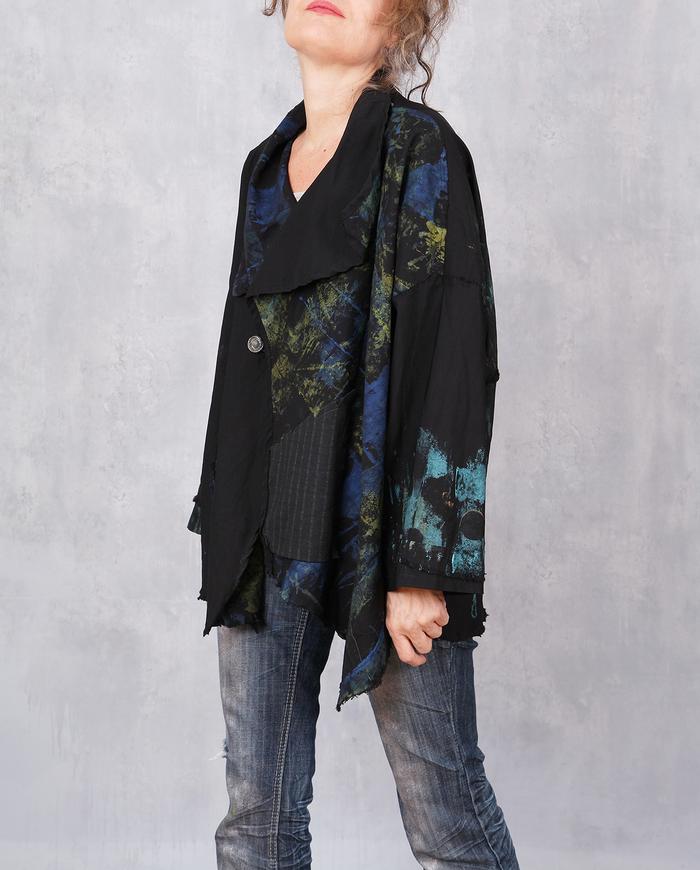 'room to move' oversized stretch boxy jacket