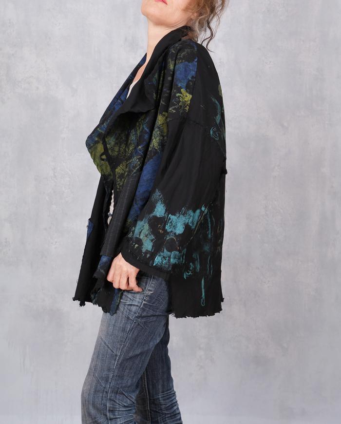 'room to move' oversized stretch boxy jacket