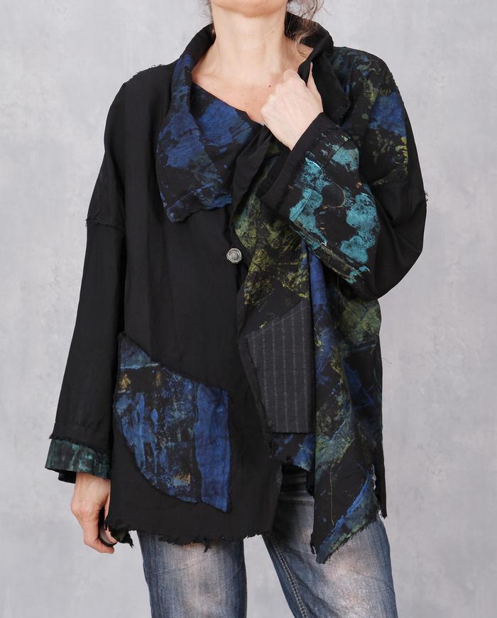 'room to move' oversized stretch boxy jacket