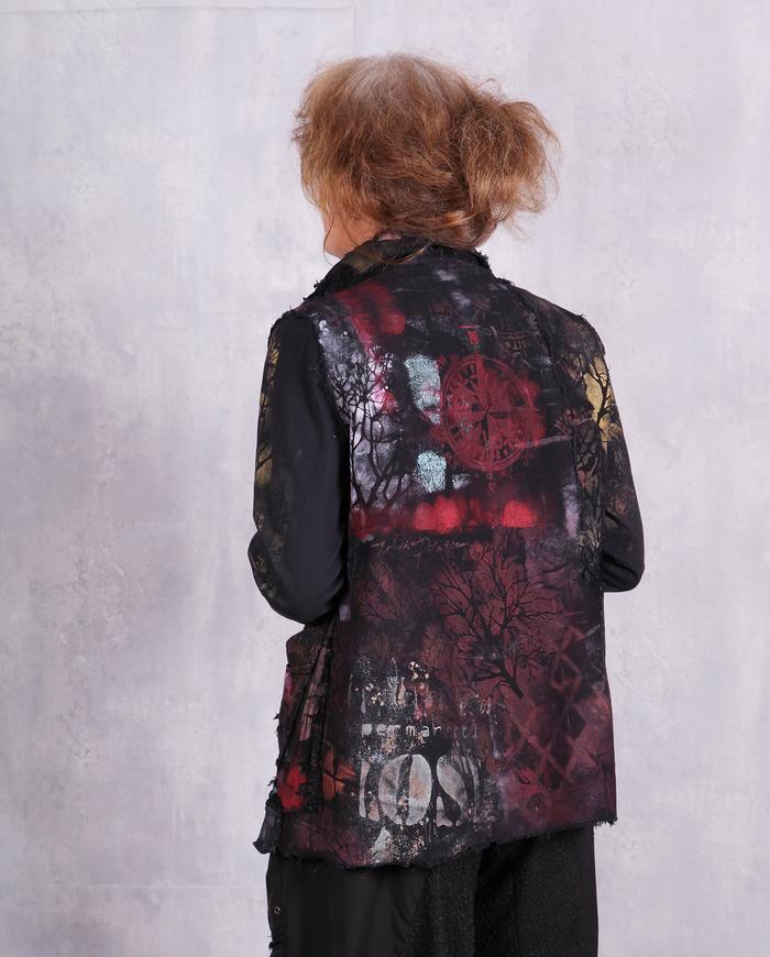 'the carousel of dreams' hand-painted art jacket