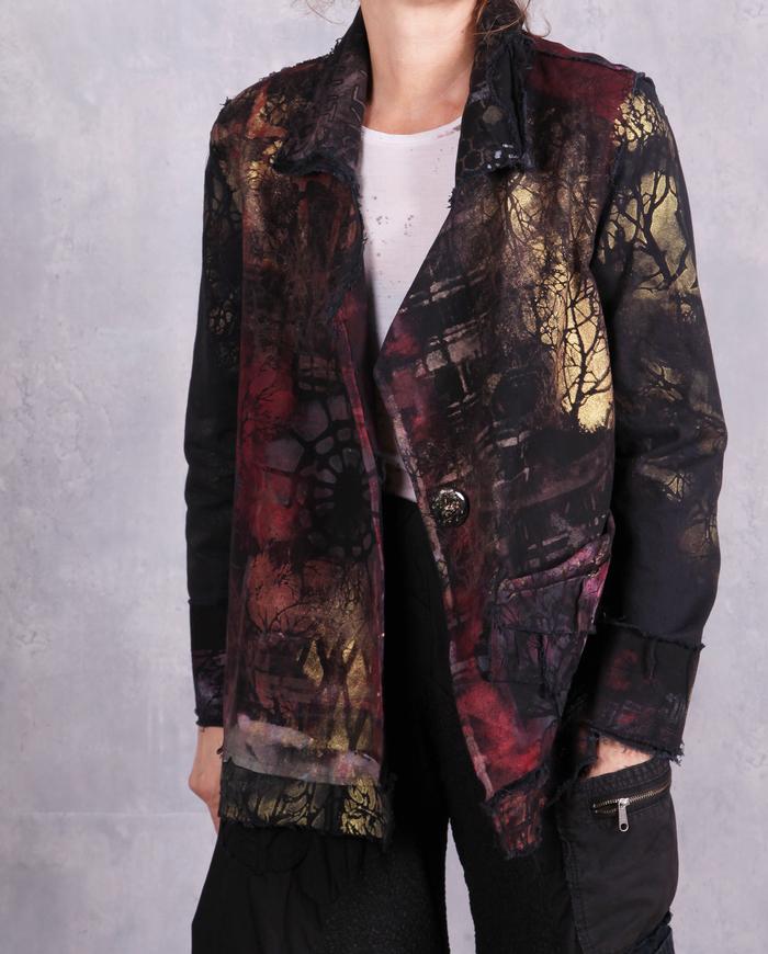 'the carousel of dreams' hand-painted art jacket