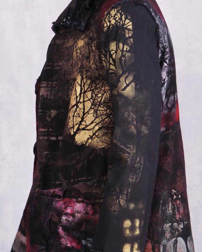 'the carousel of dreams' hand-painted art jacket