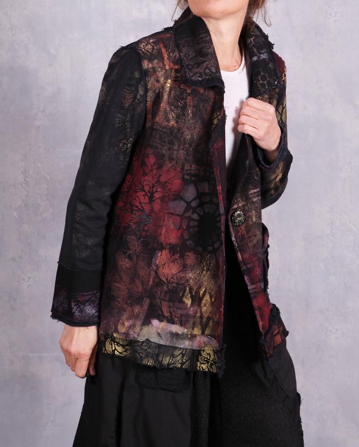 'the carousel of dreams' hand-painted art jacket