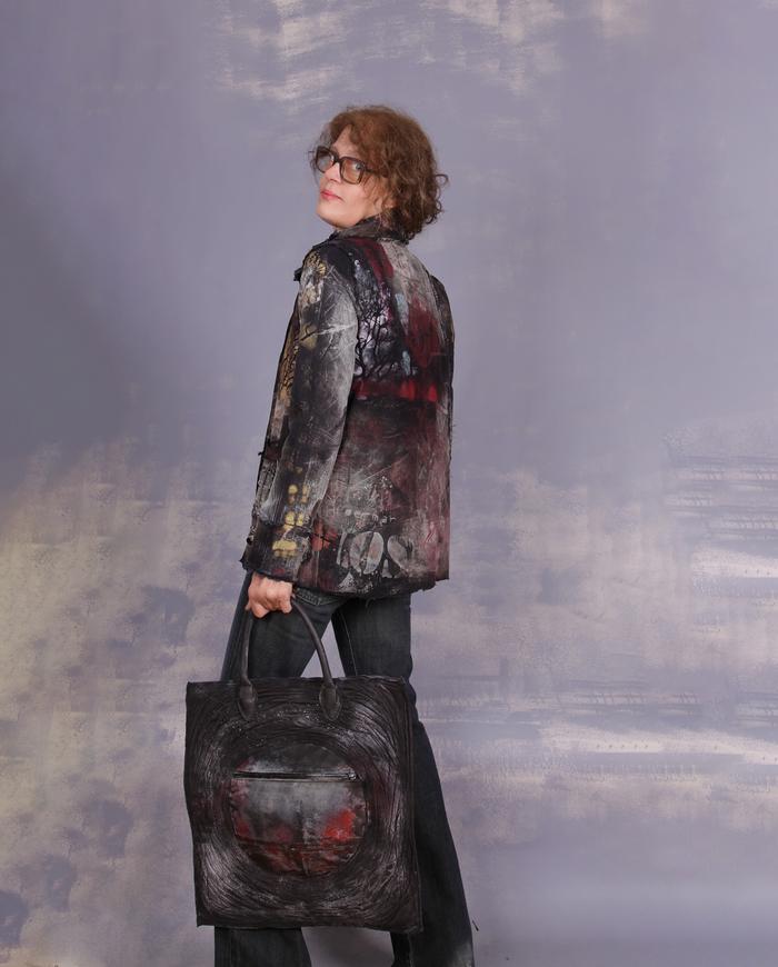 'the carousel of dreams' hand-painted art jacket