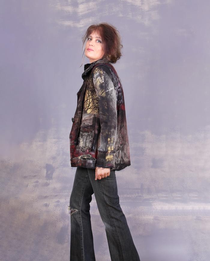 'the carousel of dreams' hand-painted art jacket