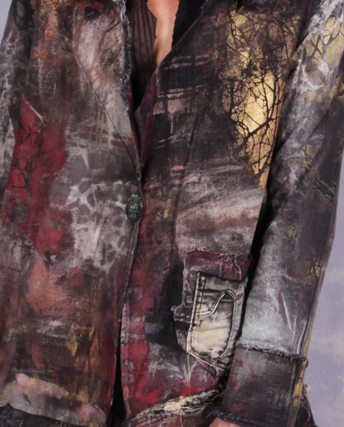 'the carousel of dreams' hand-painted art jacket