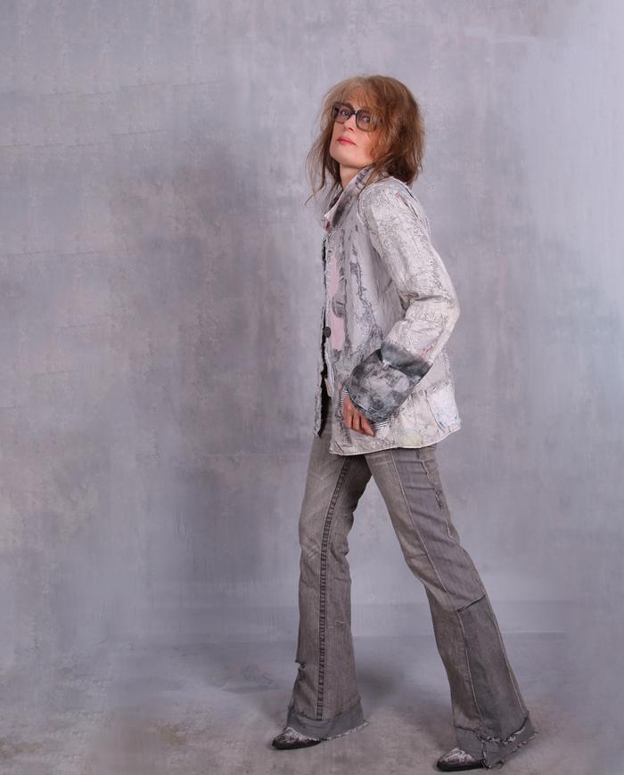 'atlas of the universe' fitted art jacket