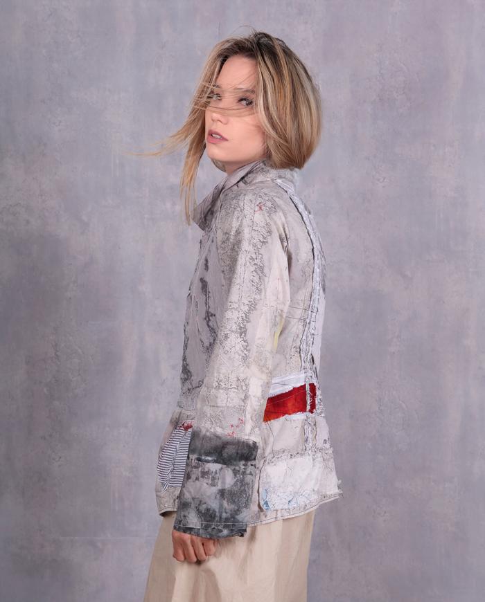 'atlas of the universe' fitted art jacket