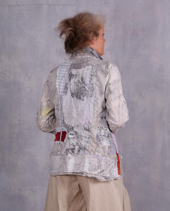 'atlas of the universe' fitted art jacket