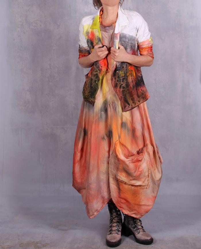 'cheer me up' full empire waist maxi dress