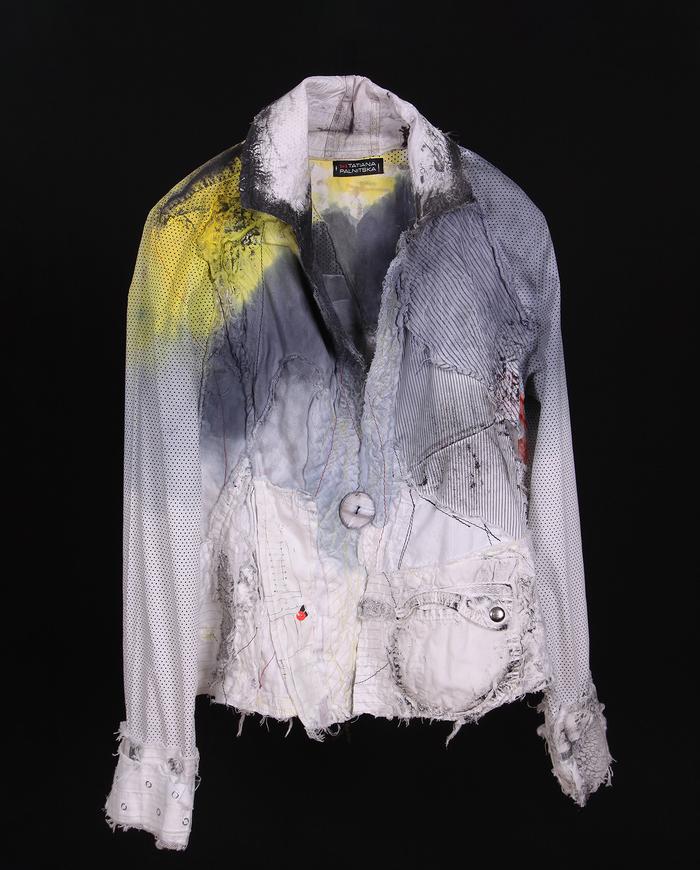 'it's the seashore calling' ultra detailed fitted jacket