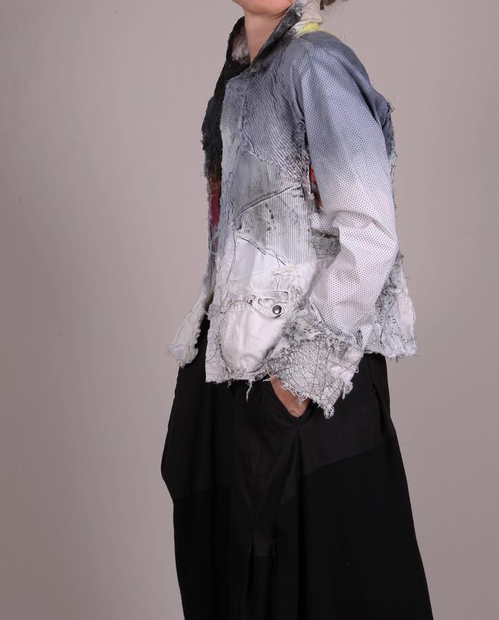 'it's the seashore calling' ultra detailed fitted jacket