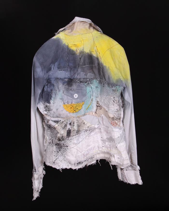 'it's the seashore calling' ultra detailed fitted jacket