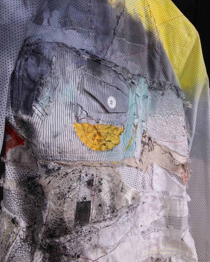 'it's the seashore calling' ultra detailed fitted jacket