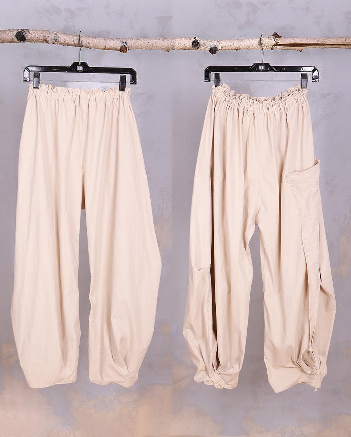 'daily blooming' neutral khaki cotton bloomers