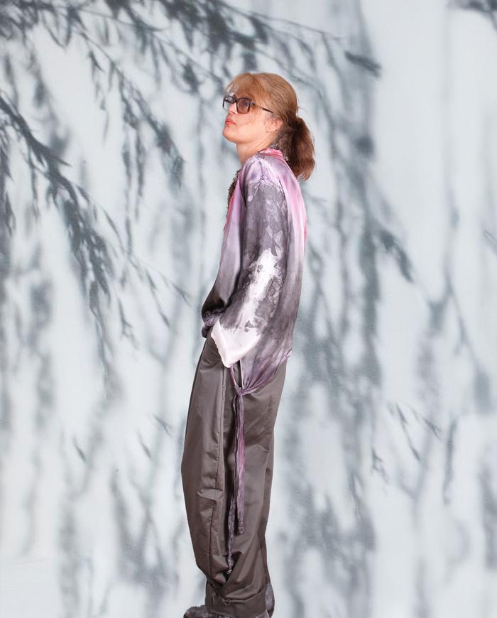 'from bloom to boom' exaggerated flared boomer pants