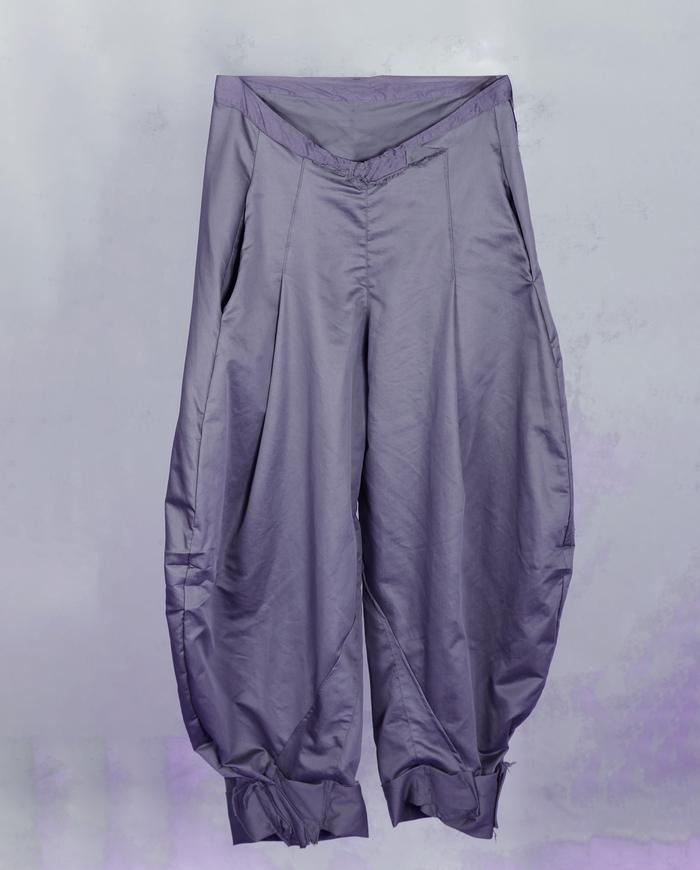 'from bloom to boom' exaggerated flared boomer pants