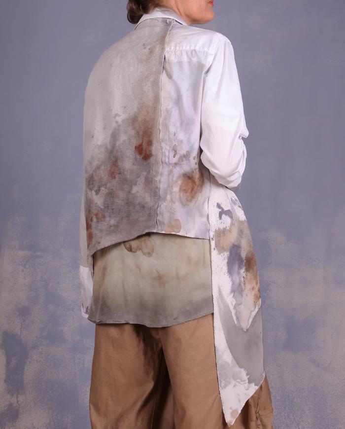 'so many in one' one size layering asymmetrical top or jacket