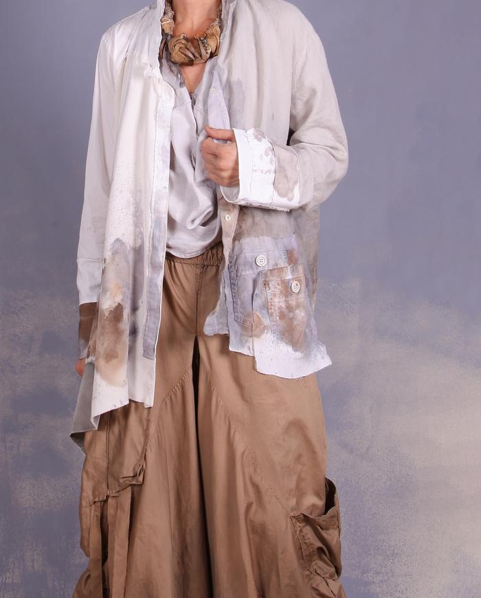 'so many in one' one size layering asymmetrical top or jacket