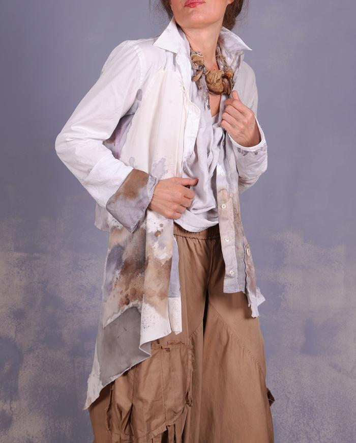 'so many in one' one size layering asymmetrical top or jacket