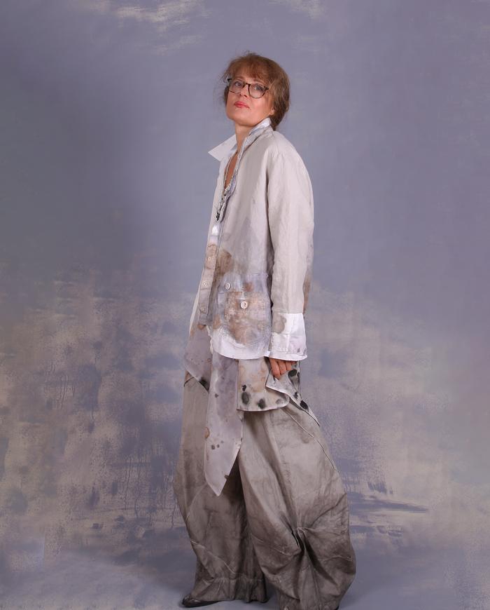 'so many in one' one size layering asymmetrical top or jacket