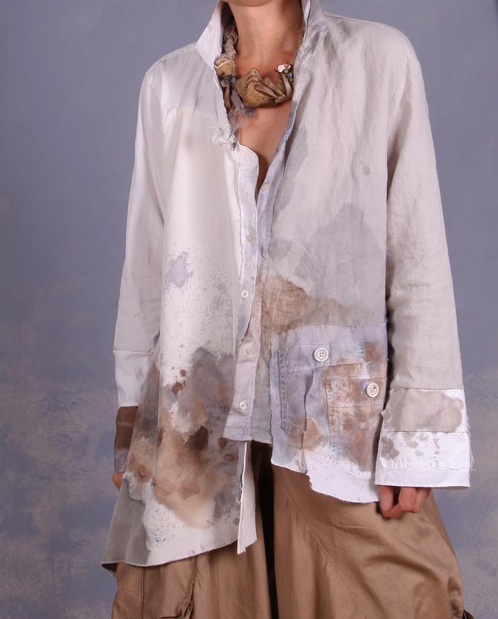 'so many in one' one size layering asymmetrical top or jacket