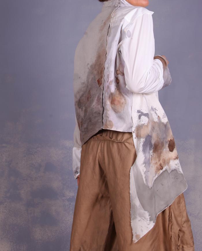 'so many in one' one size layering asymmetrical top or jacket