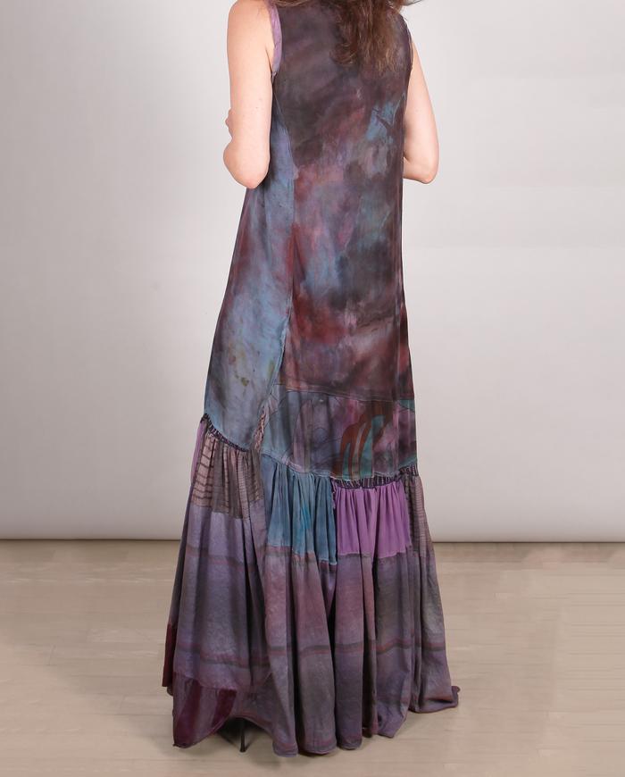 'for the love of twirling' tiered maxi dress