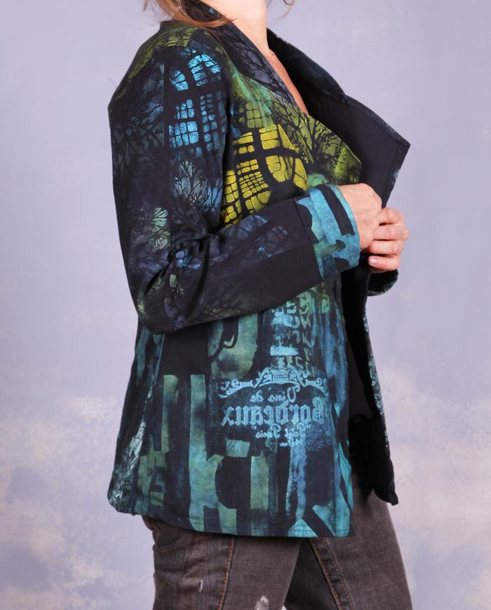 'fitted in mystery' lightweight classic jacket