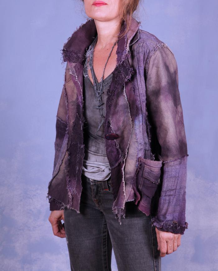 'night shadows are falling' detailed modern art jacket