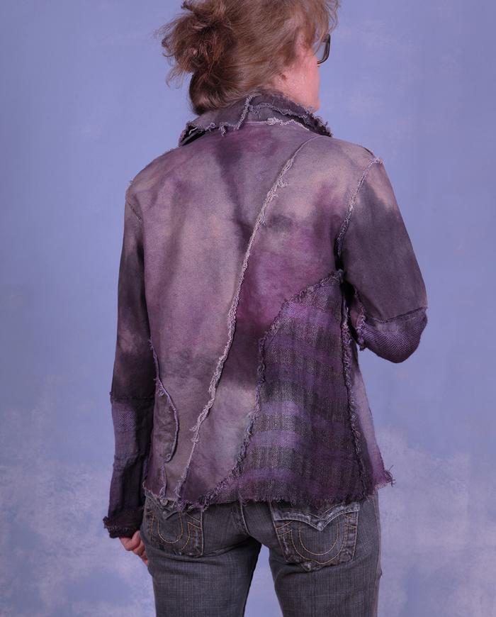 'night shadows are falling' detailed modern art jacket