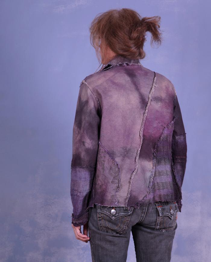 'night shadows are falling' detailed modern art jacket