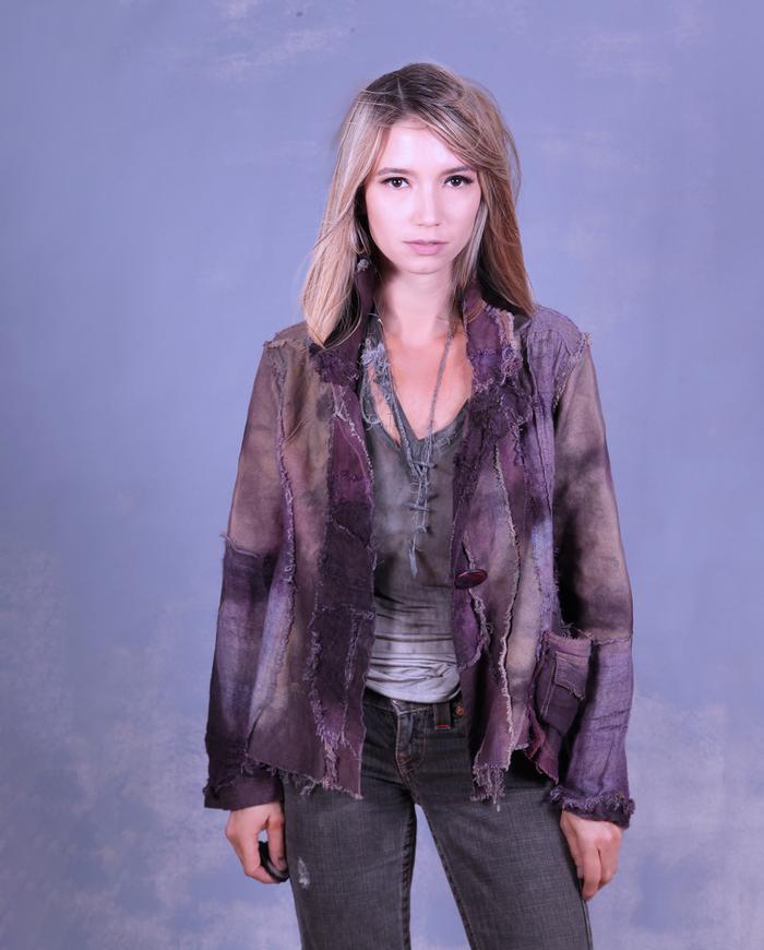 'night shadows are falling' detailed modern art jacket