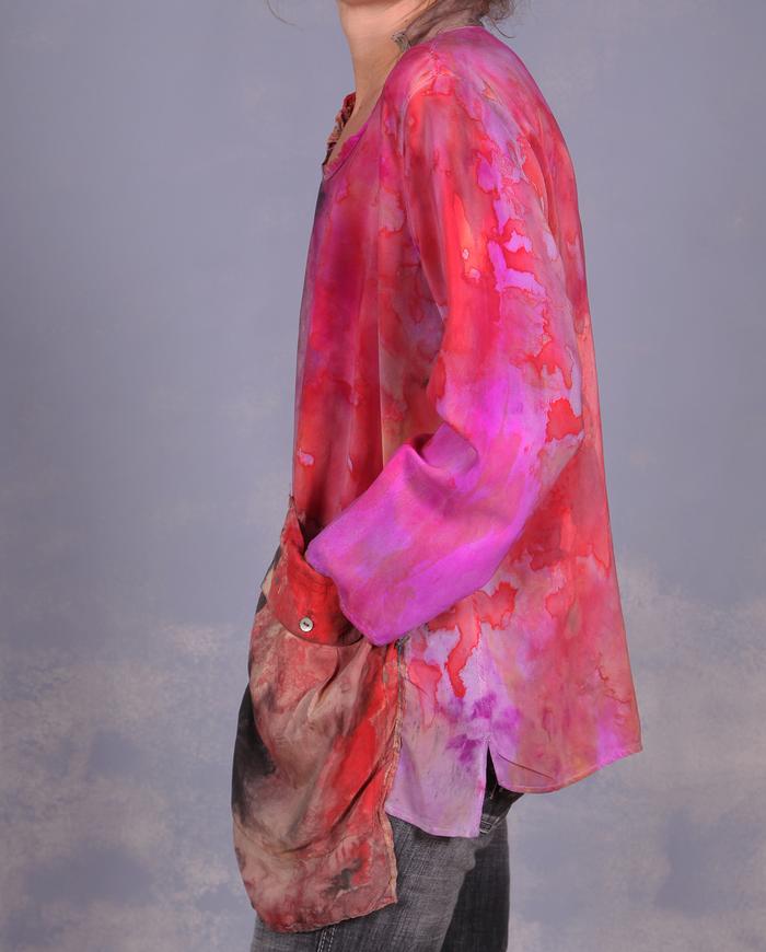 'cruising through colors' lightweight top with pocket