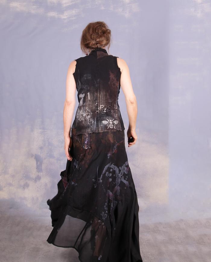'swinging in a circle' full maxi skirt