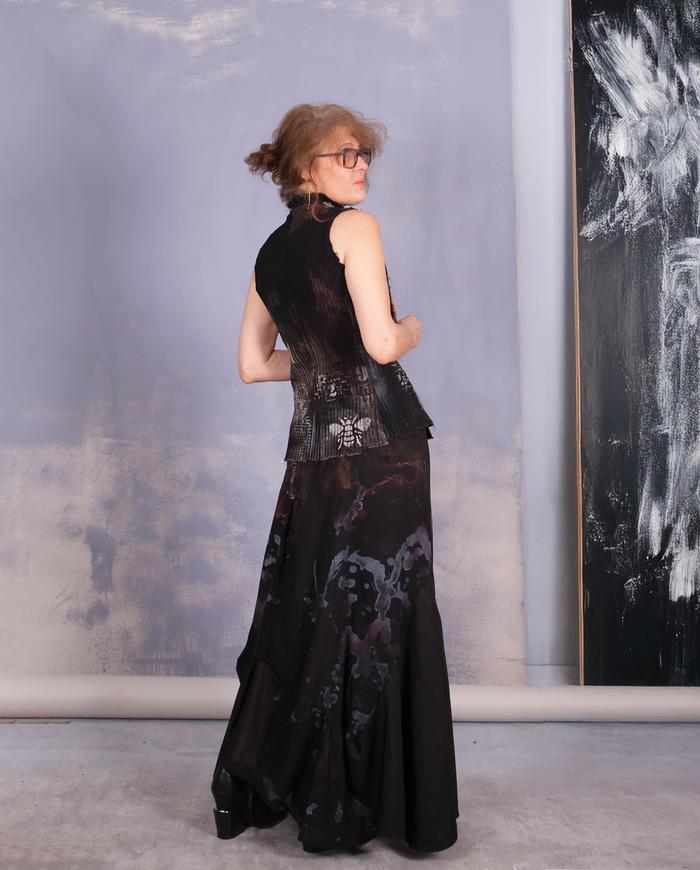 'swinging in a circle' full maxi skirt