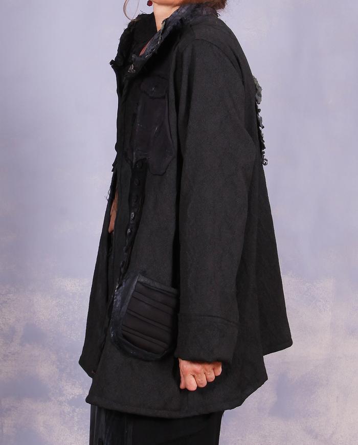 'modern daily comfort' black jacket/coat