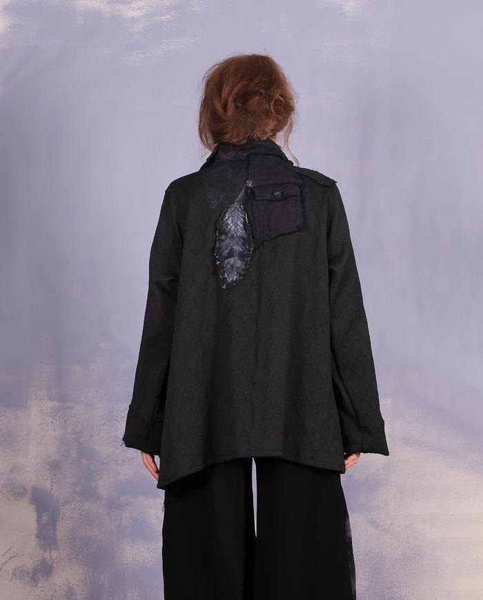 'modern daily comfort' black jacket/coat