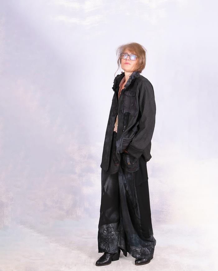 'modern daily comfort' black jacket/coat