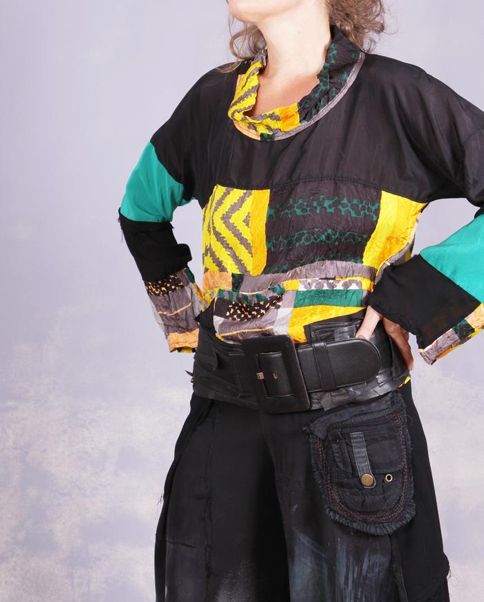 'soft like butter' lambskin textured wide belt