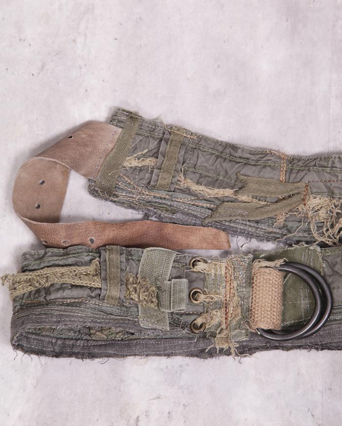 'hip olive drab' detailed modern belt