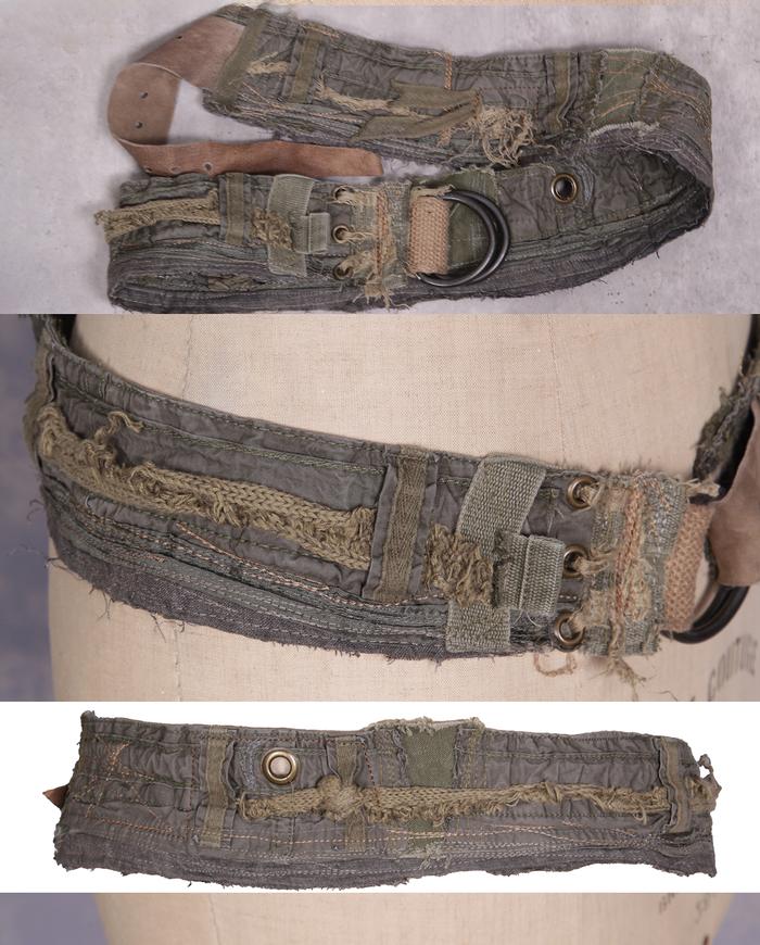 'hip olive drab' detailed modern belt