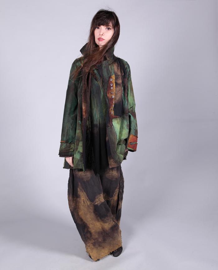 Art-to-Wear by Tatiana Palnitska - 'earth and forest' detailed jacket