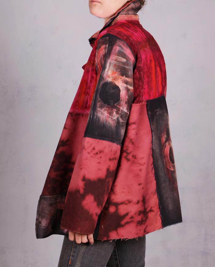 'like red hot chili pepper' detailed art jacket