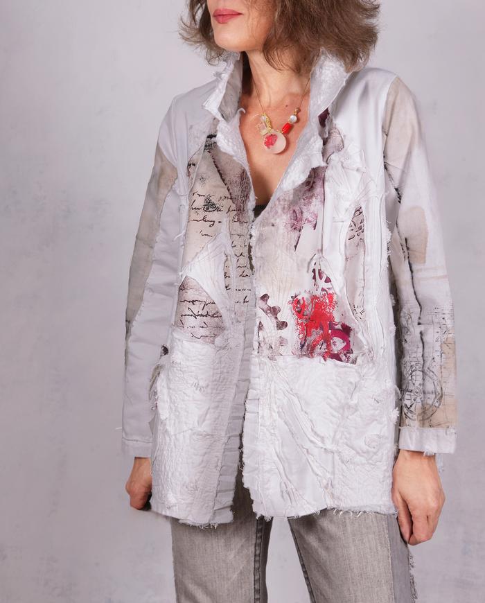 'canvas your options' detailed summer jacket