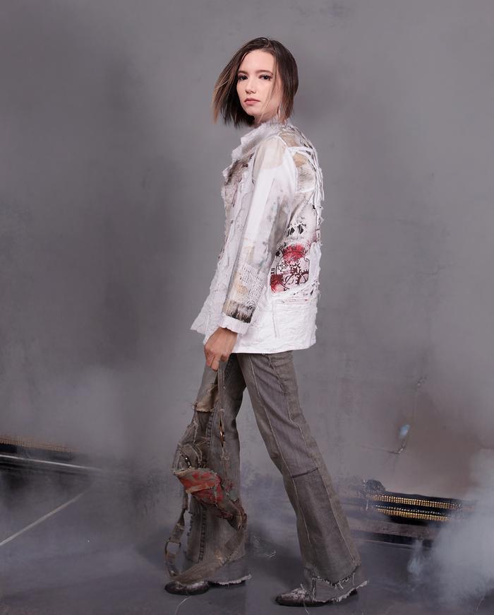 'canvas your options' detailed summer jacket